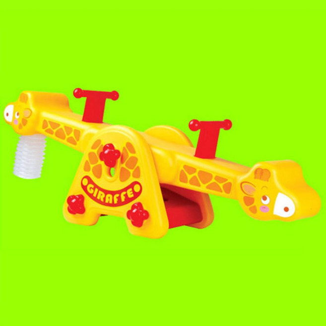 쿠쿠토이즈 기린 시소 실내 장난감 놀이기구 놀이터, 상세페이지 참조, 1개
