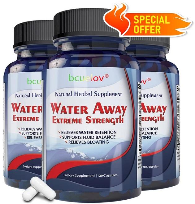 Bcuelov 이뇨제 보충제 - 수분 유지 감소 및 체중 감량 지원 항산화제, 1개, 60정 - 쿠팡