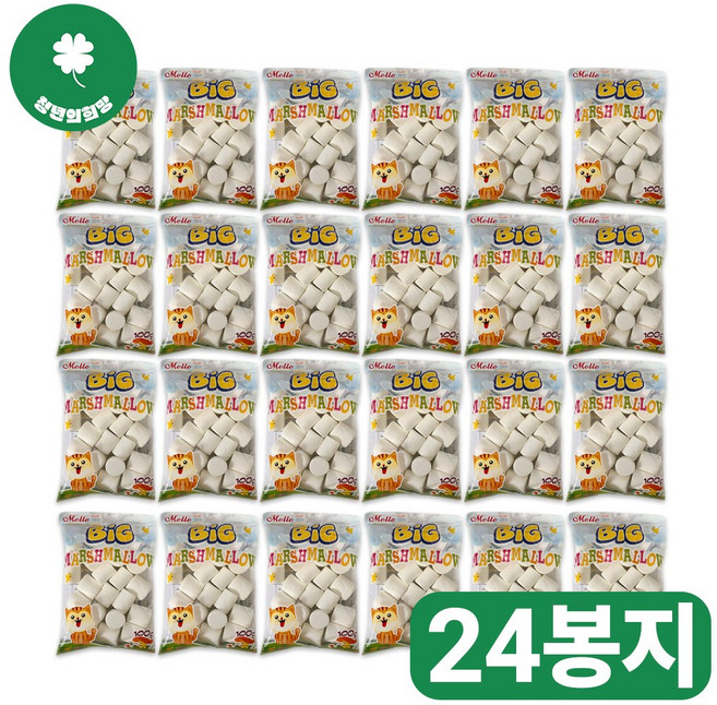 멜로 빅 머쉬멜로우, 100g, 24개