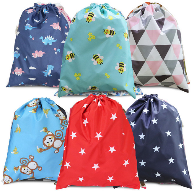 더해피 신발주머니 실내화가방 35종 조리개 방수 보조가방