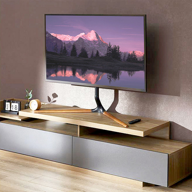 이젤형 테이블용 TV스탠드 거치대 브라켓 받침대 다이 삼성 LG 호환 43 55 65 70인치 HP-60, TV스탠드 HP-60 / 블랙, 1개