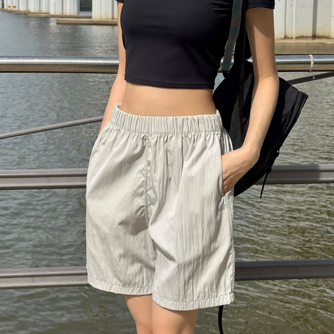 MARIQUE 여성 데일리 캐주얼 반바지