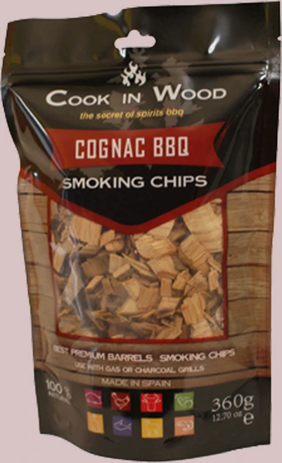 쿠크인우드 꼬냑 참나무 오크통 훈연칩 캠핑 바베큐, 360g, 1개 - 쿠팡