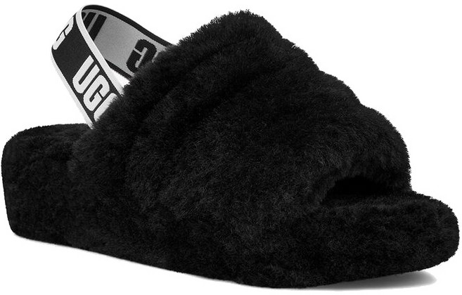 어그 플러프예 슬리퍼 양털 겨울용 슬라이드 성인 여성용 UGG FLUFF YEAH SLIDE 1095119