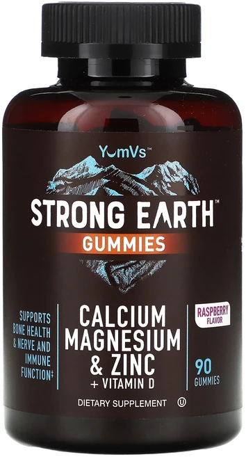 단백질 비타민 철분 마그내슘 칼슘 YumVs 유해한 구미젤리 칼슘 마그네슘 및 아연 비타민D 라즈베리 맛 구미젤리 90개 고루고루섭취해주세요, YumVs유해한구미젤리칼슘마그네슘및아연비타민D라즈베리맛, 1개 - 쿠팡