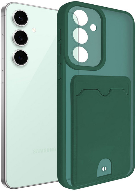 더조은셀러 소프트뷰 반투명 카드 1장 수납 케이스 2P 갤럭시 호환