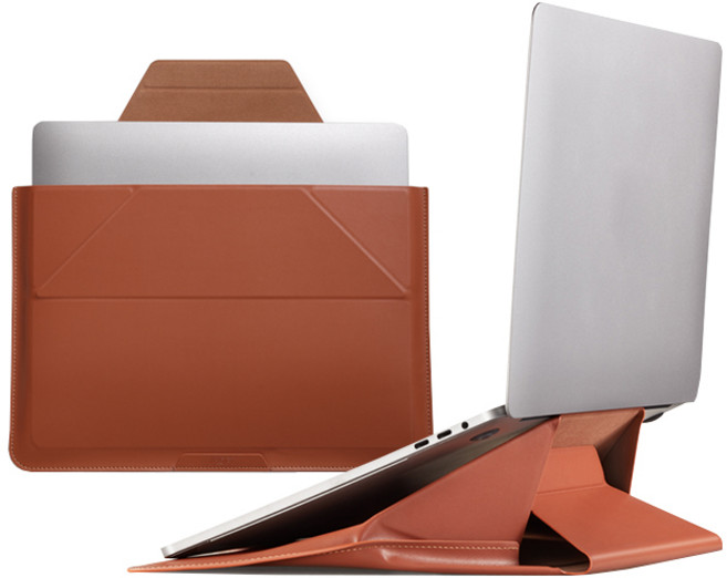 MOFT 캐리슬리브 NEW 13-14인치 노트북 파우치 가방 거치대, 시에나브라운, 1개