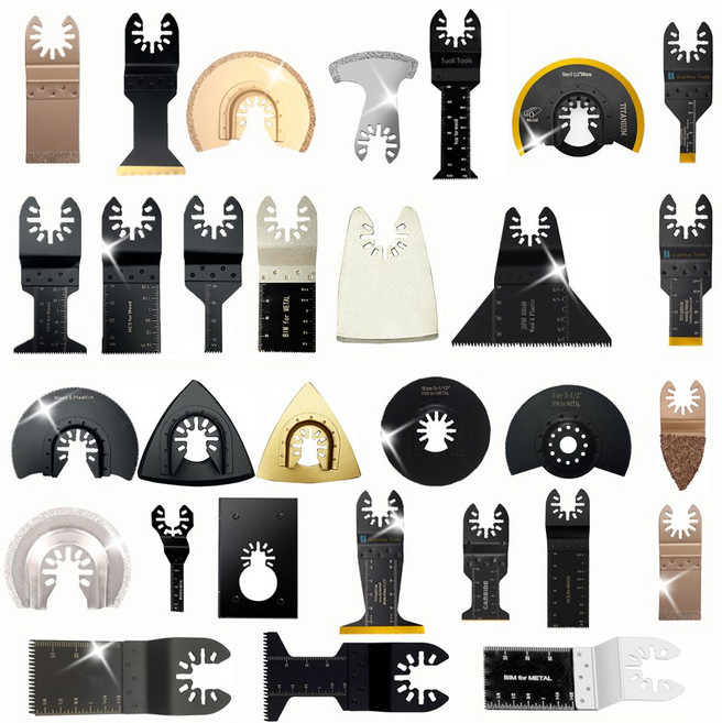 멀티커터날 만능 컷팅날 디월트 밀워키 호환 모음, 37.멀티커터날 티타늄금속용34 톱날, 1개