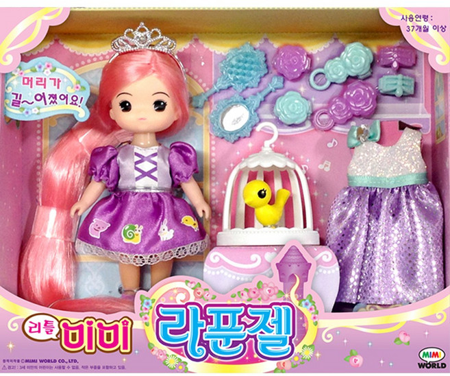 [미미월드] 리틀미미 라푼젤(단품), 리틀미미 라푼젤, 1개
