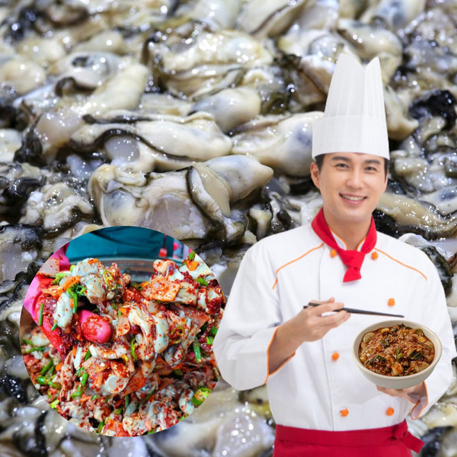 먹사부 통영 생굴무침 굴젓 반찬, 330g, 1개