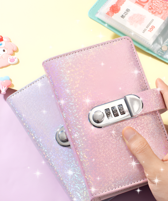 [당일출고] 해외여행 도난방지 현금 다이어리 호 시크릿 앨범 다이어리 현금 다이어리 셀프사진 앨범 포토북 앨범 바인더 스티커북 폴라로이드 포토카드 포카 수납, 블루