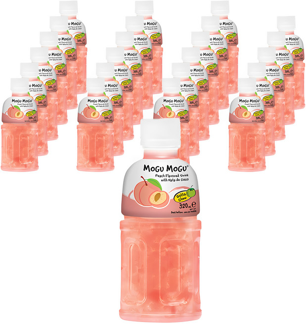 모구모구 복숭아맛, 320ml, 24개