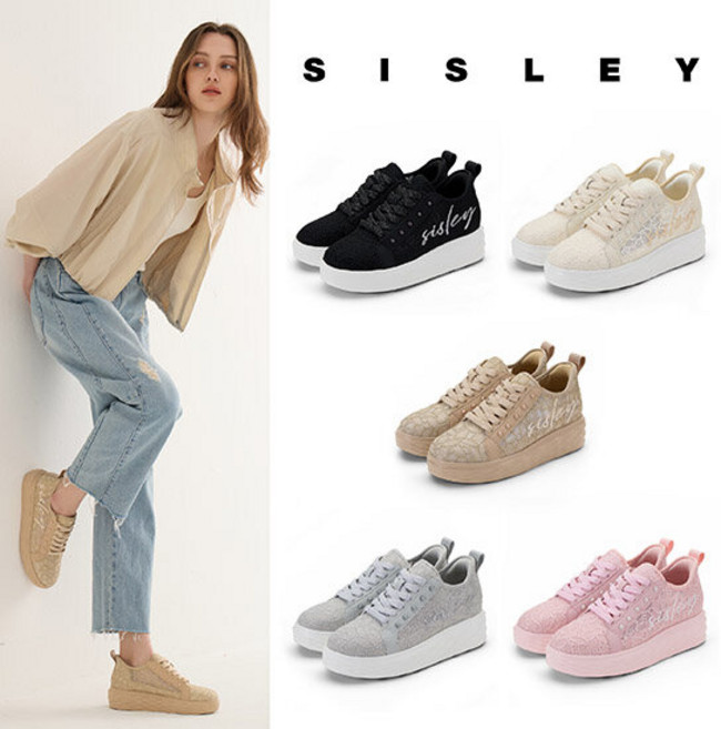 [SISLEY] 25SS NEW 시슬리 레이스 스니커즈