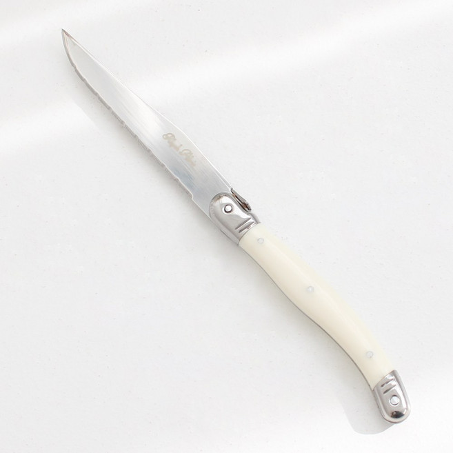 모두쿡 라귀올 커트러리 양식기 단품, 디너나이프, 1개, 화이트