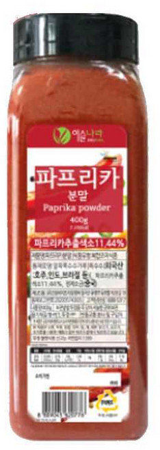 이슬나라 파프리카분말, 400g, 1개