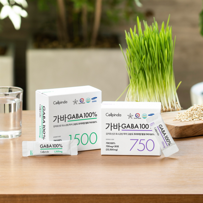 셀핀다 가바 김치 유산균 발효가바 2종, 발효가바750mg(30포), 1, 30