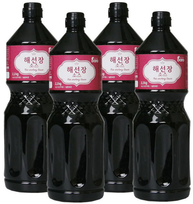 바로 해선장소스 2.2kg 샤브샤브소스 동남아요리 쌀국수소스 월남쌈소스 대용량 업소용, 4개