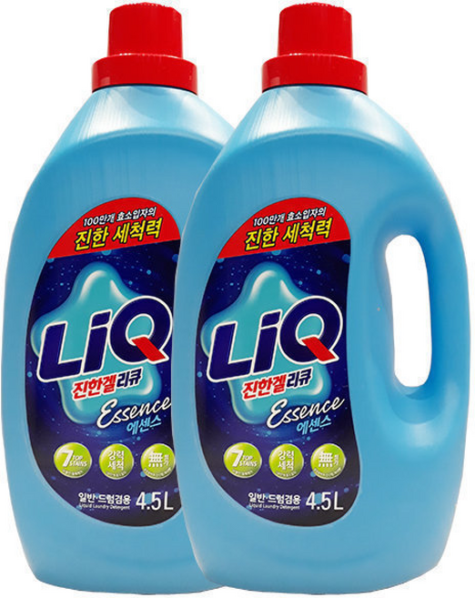 리큐 진한겔 에센스 세제 드럼겸용 세탁세제, 4.5L