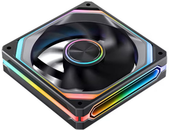 존스보 JONSBO XA-120 ARGB 시스템 케이스 쿨러 (블랙), 1개, 블랙