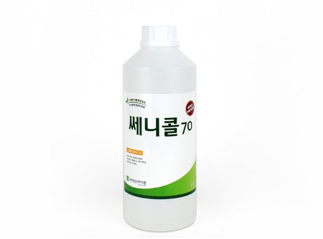 쎄니콜70 1L 살균 소독제 스프레이 세균 조리기구 과일채소 가정 식당 음식점 다용도, 1개