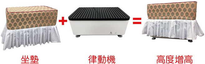 【象王】垂直震波律動機 贈 腳底按摩墊 特製回春靜好椅 台灣製造 專利八合一功能