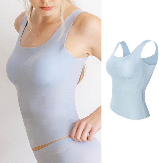 흡습속건 여성 심리스 무봉제 브라런닝