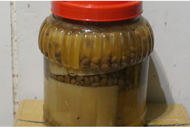 不爛的醬筍 蔭筍 古早味醬菜 筍罐頭, 2.7kg, 1個