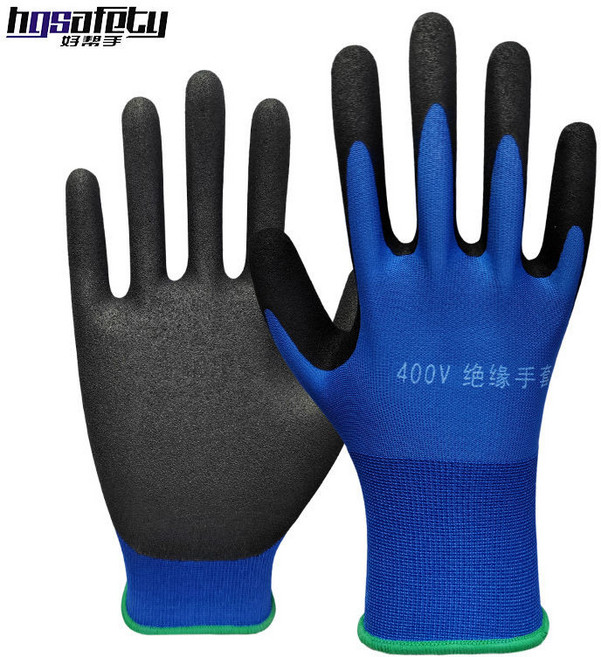 好幫手 400V 絕緣手套, 1個, 400V絕緣手套【藍色磨砂款】,一雙【男款】