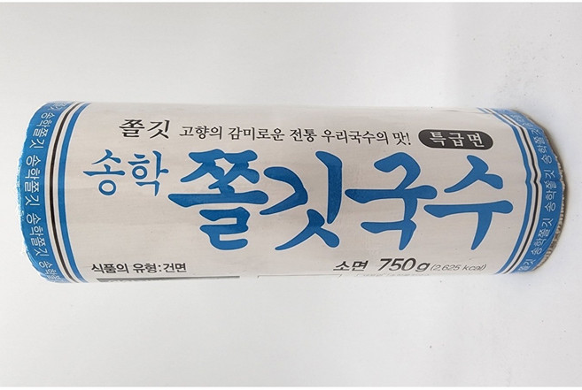 쫄깃국수 750g (약 7인분) / 소면, 1개, 1g