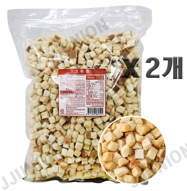 삼립 크루통, 1kg, 2개
