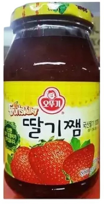 식자재 식재료 도매 딸기잼 오뚜기 850g x8개 잼 딸기잼 식당납품 대량유통 식자재유통, 8개