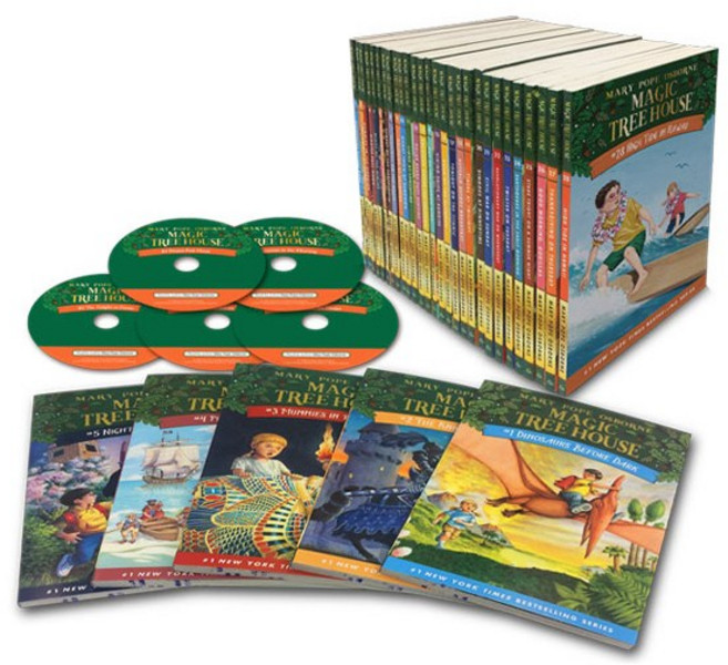 정품 매직트리하우스 Magic Tree House CD 포함 1-28 개별선택, 25 Stage Fright on a ...