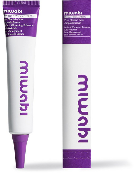 미와비 모공축소 미백 펩타이드 리프팅 앰플 세럼, 1개, 50g