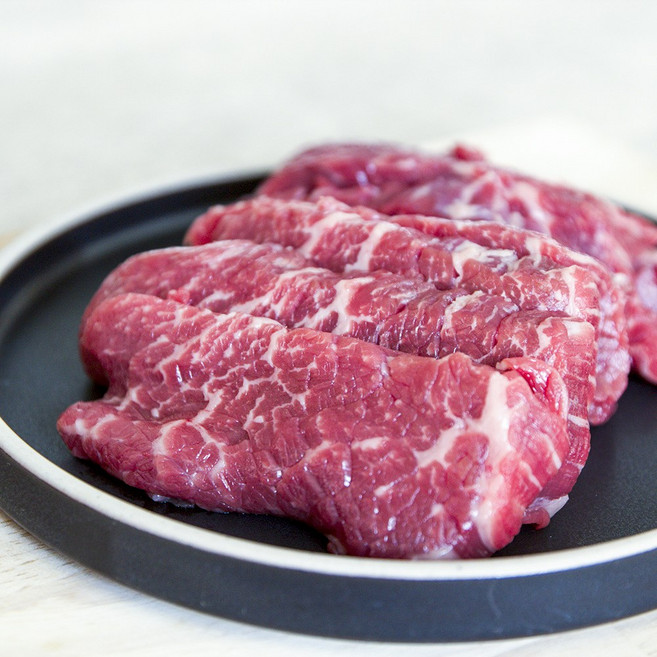 [이겼소] 국내산 육우 보섭살 200g 로스 구이용 특수부위 마장동 소고기 삼각살, 1개