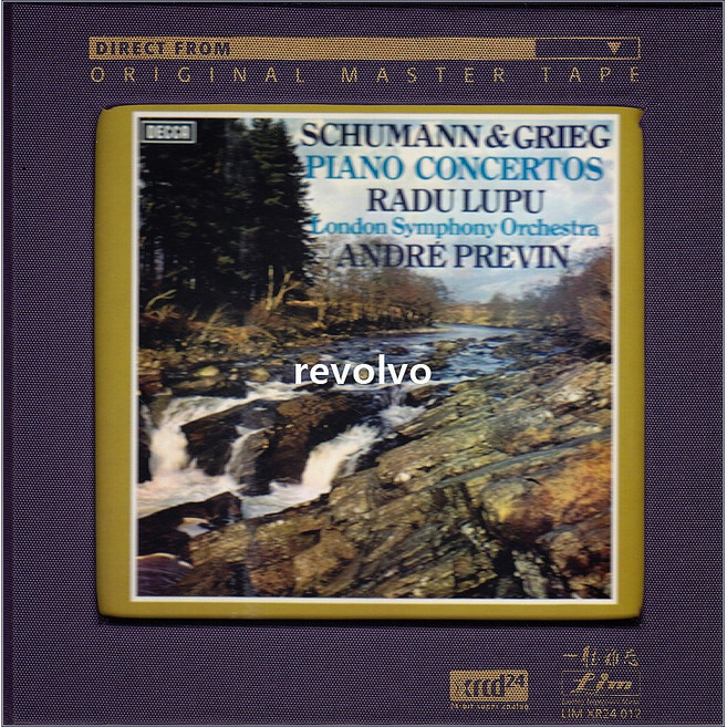 Grieg & Schumann : Piano Concertos / Radu Lupu Andre Previn [Xrcd24]