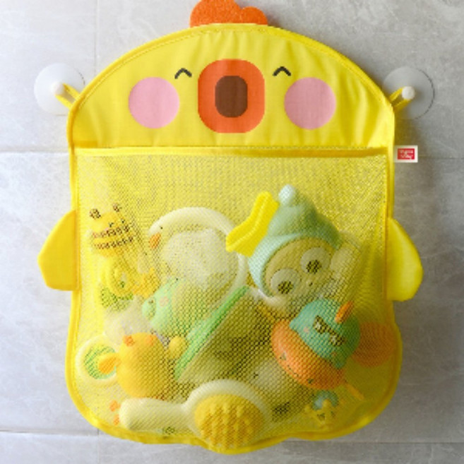 카이로스 컨퍼니 욕실그물망 장난감 정리망 목욕놀이 그물망 수납, 화이트, 1개