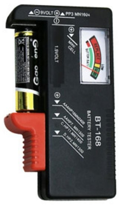 배터리잔량확인기 아날로그형 건전지체크기 진단도구, 디지털아날로그형