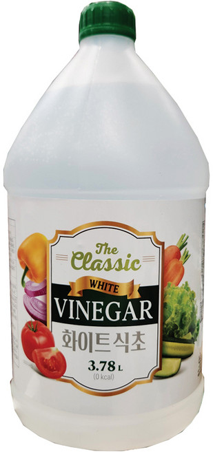화이트 식초 3.78L, 1개