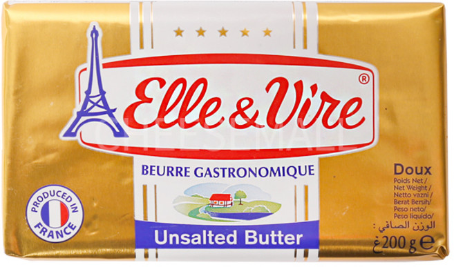 엘르앤비르 무염 버터 200g, 1개