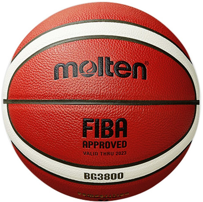 몰텐 농구공 6호 BG3800 (고급) 초등부 여중여고 수업용 선수용, 몰텐 BG3800 6호 농구공, 1개