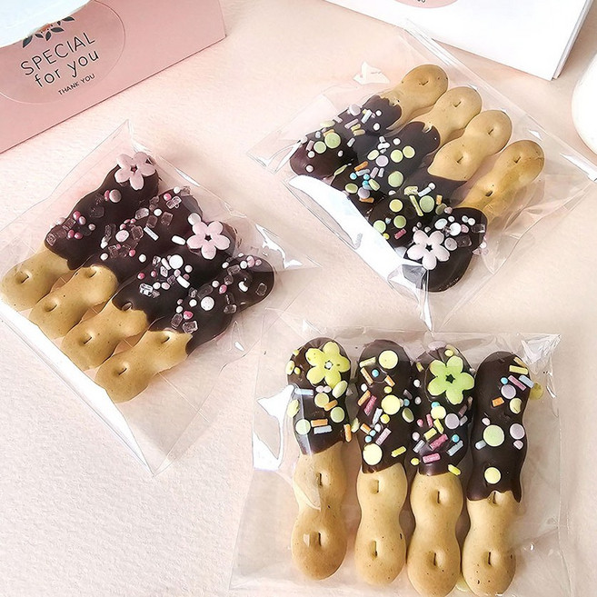 핑거스틱 막대과자 만들기세트 미니 빼빼로 초콜릿, 1개, 만들기키트