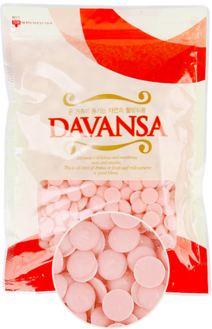 딸기향 컴파운드 코팅초콜릿 500g 2봉, 2개