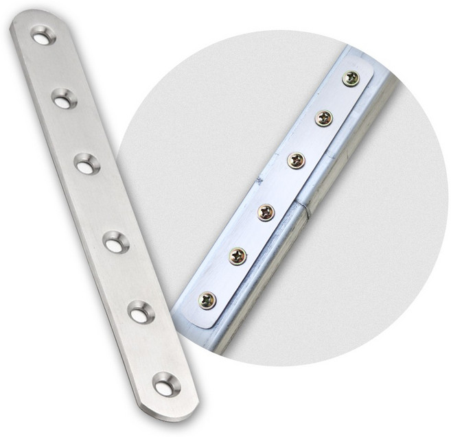 엠파이어 선반받침대 선반지지대 찬넬 각파이프지지대 브라켓 꺽쇠 선반 DIY, 스텐일자 8호 (1개입)