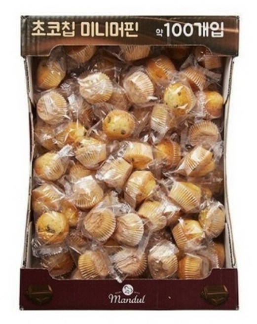 New 초코칩 미니머핀 100입, 1.4kg, 1개
