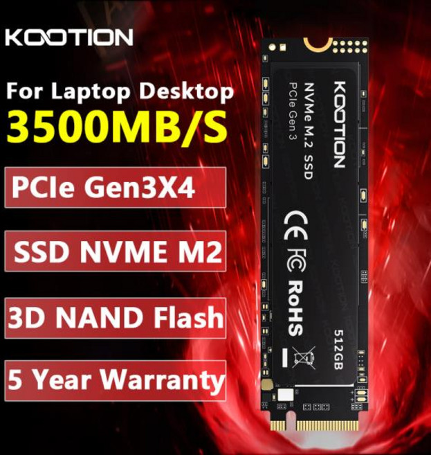 KOOTION 노트북 데스크탑용 SSD 내장 하드 디스크 X15 M.2 256GB NVMe 델, 02 256GB Lite, 01 China Mainland