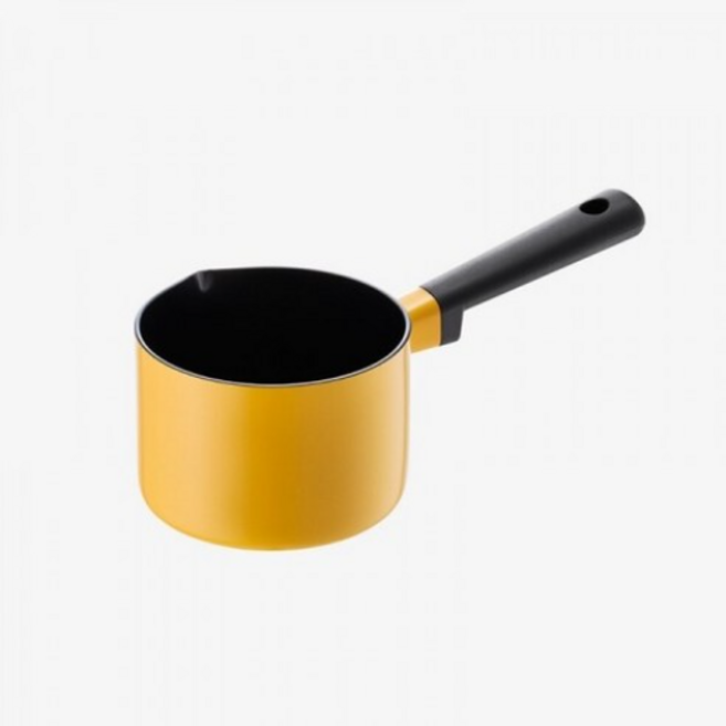 락앤락 인덕션 데꼬르 밀크팬 LDE1142, 14cm, 빈티지 옐로우, 1개