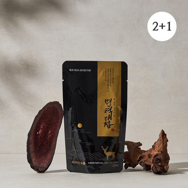 [2+1] 면력대첩 진 러시아녹용즙 진액 부모님선물 건강즙 100ml 3박스 (2+1세트 증정 30일분), 1L