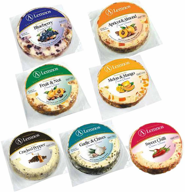 램노스 과일치즈 125g 6종 세트 (종류별각1개씩), 1개