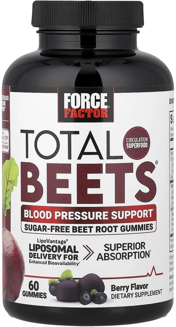 지금 곧 품절됩니다 Force Factor Total Beets® Gummies 혈압 지원 베리 구미젤리 60개 서둘러주시면 감사하겠습니다, ForceFactorTotalBeetsGummies혈압 - 쿠팡