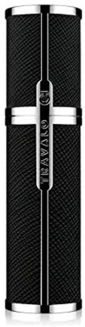 공식 TRAVALO (트라바로) 아토마이저 밀라노 향수 리필 간편 새지 않는다 휴대 여행 향수 병 5ml 다이렉트 차지 (블랙)